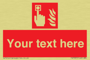 Custom Fire Alarm call point